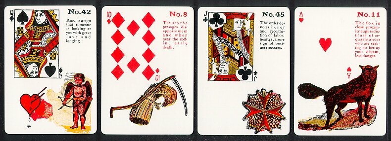 Gypsy Witch Fortune Telling Playing Cards 